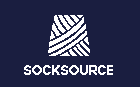 sock source logo pixelated. Custom sock design logo 